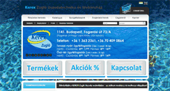 Desktop Screenshot of kerexzuglo.hu