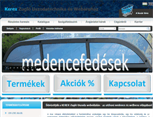 Tablet Screenshot of kerexzuglo.hu